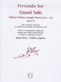 Grand Solo op.14 ed Pierre Porro (Zigante) available at Guitar Notes.